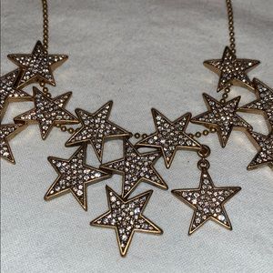 J. Crew Jewelry - Jcrew star necklace set in gold J. Crew Jewelry - Jcrew star necklace set in gold